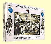 A-Call-To-Arms American Civil War- Union Colored Infantry (16) Plastic Model Military Figure 1/32 #11