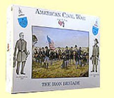A-Call-To-Arms American Civil War- Iron Brigade (16) Plastic Model Military Figure 1/32 Scale #18