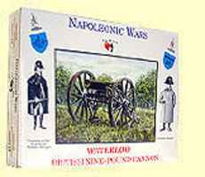 A-Call-To-Arms Napoleonic Wars- British 9-Pdr Cannon (1) Plastic Model Military Figure 1/32 Scale #23