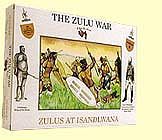 A-Call-To-Arms Zulu War- Zulus at Isandlwana (16) Plastic Model Military Figure 1/32 Scale #4