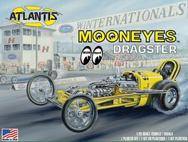 Atlantis Mooneyes Dragster Plastic Model Car Kit 1/25 Scale #1223