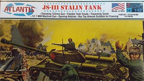 Atlantis Russian JS-III Stalin Tank Plastic Model Military Vehicle 1/48 Scale #303