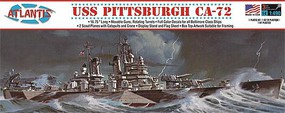 Atlantis USS Pittsburgh CA-72 Heavy Cruiser Plastic Model Military Ship Kit 1/480 Scale #457