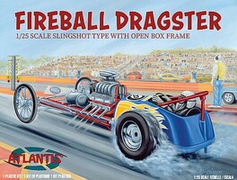 Fireball Dragster (Slingshot Type) Plastic Model Car Kit 1/24 Scale #6710