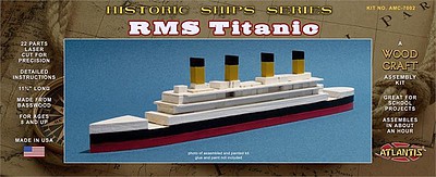 Atlantis RMS Titanic Ocean Liner (11.75L) (Basswood Kit)