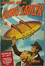 Atlantis Vic Torrey and his Flying Saucer 5 Science Fiction Plastic Model #amc-1009