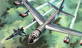 Atlantis B-52 and X-15 w/Stand 1-135 Atlantis B-52 and X-15 w/Stand 1-135