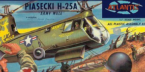 Atlantis H-25 Army Mule Helicopter 1-48 Atlantis H-25 Army Mule Helicopter 1-48