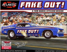 Atlantis Tom Daniel's Fake Out Funny Car (Snap) Plastic Model Car Kit 1/32 Scale #m8275