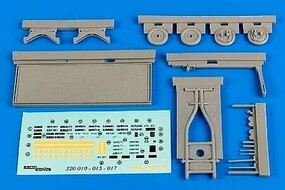 Aerobonus MHU191/M w/Aero 71A Skid Platform Plastic Model Aircraft Accessory 1/32 Scale #320017 Aerobonus MHU191/M w/Aero 71A Skid Platform Plastic Model Aircraft Accessory 1/32 Scale #320017