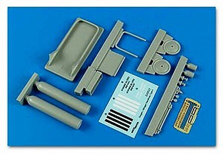 Aerobonus Oxygen/ Nitrogen Handtruck Type II Plastic Model Aircraft Accessory 1/32 Scale #320033