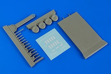 Aerobonus USAF Utility Trailer Wagon Plastic Model Aircraft Accessory 1/32 Scale #320065