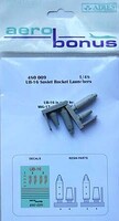 Aerobonus UB16 Soviet Rocket Launchers Plastic Model Aircraft Accessory 1/48 Scale #480009 Aerobonus UB16 Soviet Rocket Launchers Plastic Model Aircraft Accessory 1/48 Scale #480009