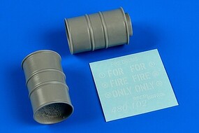 Aerobonus Fire Drums Plastic Model Military Diorama 1/48 Scale #480102 Aerobonus Fire Drums Plastic Model Military Diorama 1/48 Scale #480102