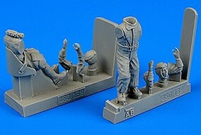 Aerobonus WWI German & Austro-Hungarian Aircraft Crew Plastic Model Aircraft Accessory 1/48 #480139 Aerobonus WWI German & Austro-Hungarian Aircraft Crew Plastic Model Aircraft Accessory 1/48 #480139
