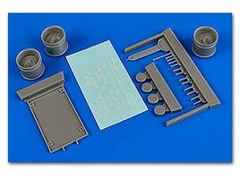 Aerobonus USN Utility Trailer Wagon w/Spill Absorbents Plastic Model Aircraft Accessory 1/48 #480149 Aerobonus USN Utility Trailer Wagon w/Spill Absorbents Plastic Model Aircraft Accessory 1/48 #480149
