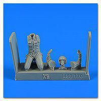 Aerobonus Warshaw Pact Aircraft Mechanic #6 (Kneeling) Plastic Model Aircraft Accessory 1/48 #480170 Aerobonus Warshaw Pact Aircraft Mechanic #6 (Kneeling) Plastic Model Aircraft Accessory 1/48 #480170