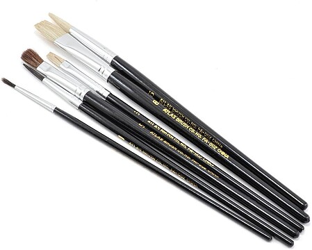  Revell Paint Brush Set (Painta Standard), 6 Brushes