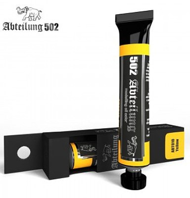 Abteilung Weathering Oil Paint Luftwaffe Yellow 20ml Tube Hobby Model and Oil Paint #10