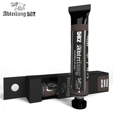 Abteilung Weathering Oil Paint Engine Grease 20 ml Tube Hobby and Model Oil Paint #160