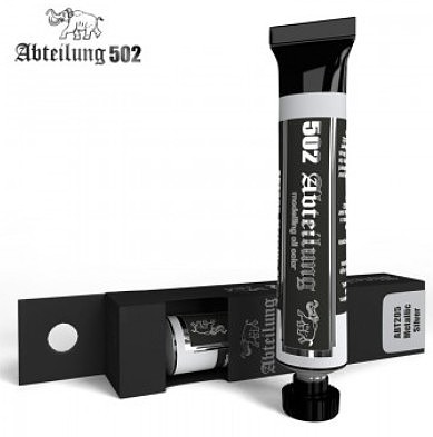 Abteilung Weathering Oil Paint Metallic Silver 20ml Tube Hobby and Model Paint #205