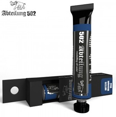 Abteilung Weathering Oil Paint Midnight Blue 20ml Tube Hobby and Model Paint #225
