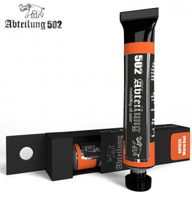 Abteilung Weathering Oil Paint Warm Red 20ml Tube Hobby and Model Paint #25