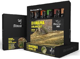 Abteilung Dioramas Weathering Oil Paint Set (6 Colors) 20ml Tubes Hobby and Model Paint #307
