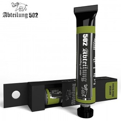 Abteilung Weathering Oil Paint Olive Green 20ml Tube Hobby and Model Paint #50