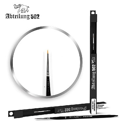 Abteilung Size 10/0 Synthetic Round Brush Hobby and Model Paint Brush #830100