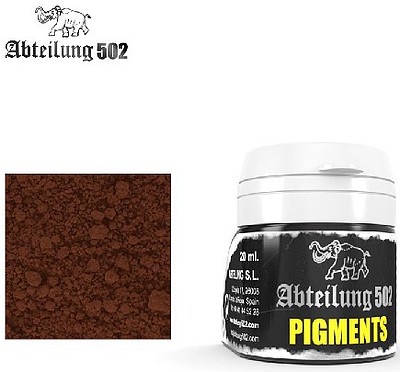Abteilung Weathering Pigment Brown Rust 20ml Bottle Hobby and Model Paint #p238