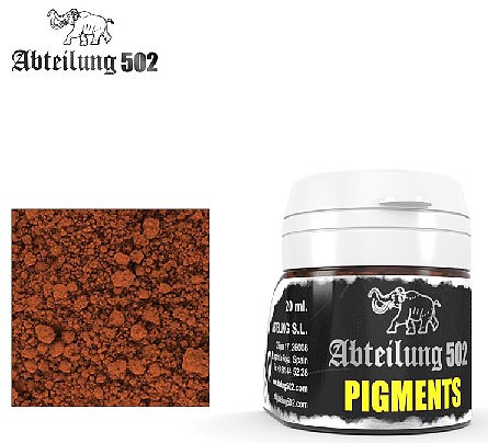 Abteilung Weathering Pigment Standard Rust 20ml Bottle Hobby and Model Paint #p25