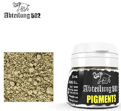Abteilung Weathering Pigment Light Dust 20ml Bottle Hobby and Model Paint #p27