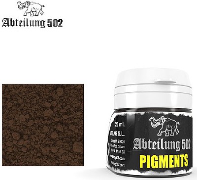 Abteilung Weathering Pigment Dark Mud 20ml Bottle Hobby and Model Paint #p33
