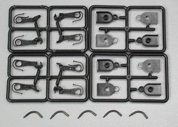 Accurail Accumate Coupler - Medium Shank (.055) w/Box - 2 Pairs HO Scale Model Train Parts #1013