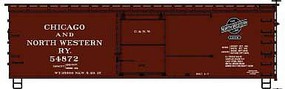 Accurail 36' Double Sheath Wood Boxcar C&NW 54872 HO Scale Model Train Freight Car Kit #12321