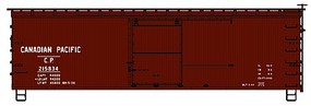 Accurail HO 36' Dbl Sht Wood Boxcar CP Accurail HO 36' Dbl Sht Wood Boxcar CP