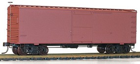 Accurail 36' Double Sheathed Wood Boxcar w/Steel Roof, Ends, Straight Underframe Undecorated Accurail 36' Double Sheathed Wood Boxcar w/Steel Roof, Ends, Straight Underframe Undecorated