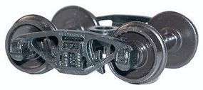 Accurail Bettendorf Trucks Less Wheels Black 100 Pair HO Scale Model Train Parts #151 Accurail Bettendorf Trucks Less Wheels Black 100 Pair HO Scale Model Train Parts #151