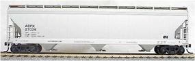 Accurail 47' ACF 3-Bay Center Flow Covered Hopper Kit ACFX HO Scale Model Train Freight Car #2001 Accurail 47' ACF 3-Bay Center Flow Covered Hopper Kit ACFX HO Scale Model Train Freight Car #2001