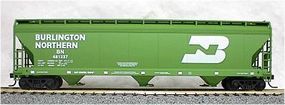 Accurail 47' 3-Bay Covered Hopper Burlington Northern HO Scale Model Train Freight Car #2015 Accurail 47' 3-Bay Covered Hopper Burlington Northern HO Scale Model Train Freight Car #2015