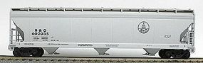 Accurail 47' 3-Bay Center Flow Covered Hopper Baltimore & Ohio HO Scale Model Train Freight Car #2022 Accurail 47' 3-Bay Center Flow Covered Hopper Baltimore & Ohio HO Scale Model Train Freight Car #2022