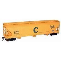 Accurail ACF 47' 3-Bay Center-Flow Covered Hopper Kit Chessie HO Scale Model Train Freight Car #20368