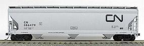 Accurail 47' 3-Bay Center Flow Covered Hopper Canadian National HO Scale Model Train Freight Car #2046 Accurail 47' 3-Bay Center Flow Covered Hopper Canadian National HO Scale Model Train Freight Car #2046