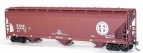 Accurail 47' 3-Bay Covered Hopper Burlington Northern Santa Fe HO Scale Model Train Freight Car #2049 Accurail 47' 3-Bay Covered Hopper Burlington Northern Santa Fe HO Scale Model Train Freight Car #2049