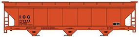 Accurail NYA HO Kit 3-Bay Hopper, ICG Accurail NYA HO Kit 3-Bay Hopper, ICG