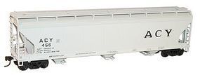 Accurail 3-Bay ACF Covered Hopper ACY Kit HO Scale Model Train Freight Car #2097 Accurail 3-Bay ACF Covered Hopper ACY Kit HO Scale Model Train Freight Car #2097