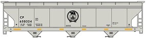 Accurail HO Soo/CP 3-Bay Cvd Hpr