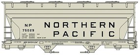 Accurail ACF 2-bay Center-Flow Covered Hopper NP #75029 HO Scale Model Train Freight Car Kit #2206