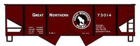 Accurail 55-Ton 2-Bay Hopper 3-Pack Kit Great Northern HO Scale Model Train Freight Car #23015 Accurail 55-Ton 2-Bay Hopper 3-Pack Kit Great Northern HO Scale Model Train Freight Car #23015